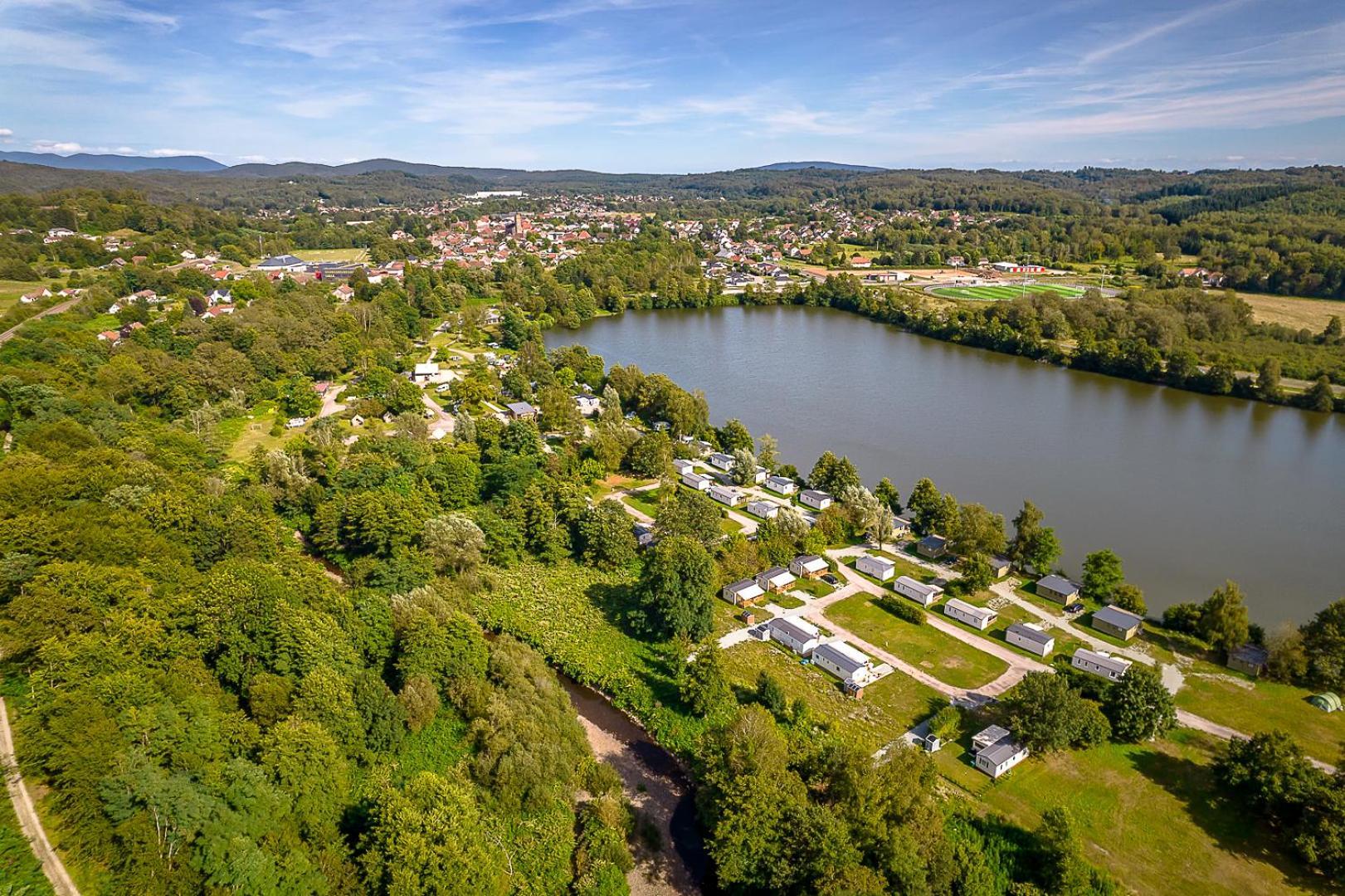 Camping Les Ballastieres - Vosges Du Sud Champagney Dış mekan fotoğraf