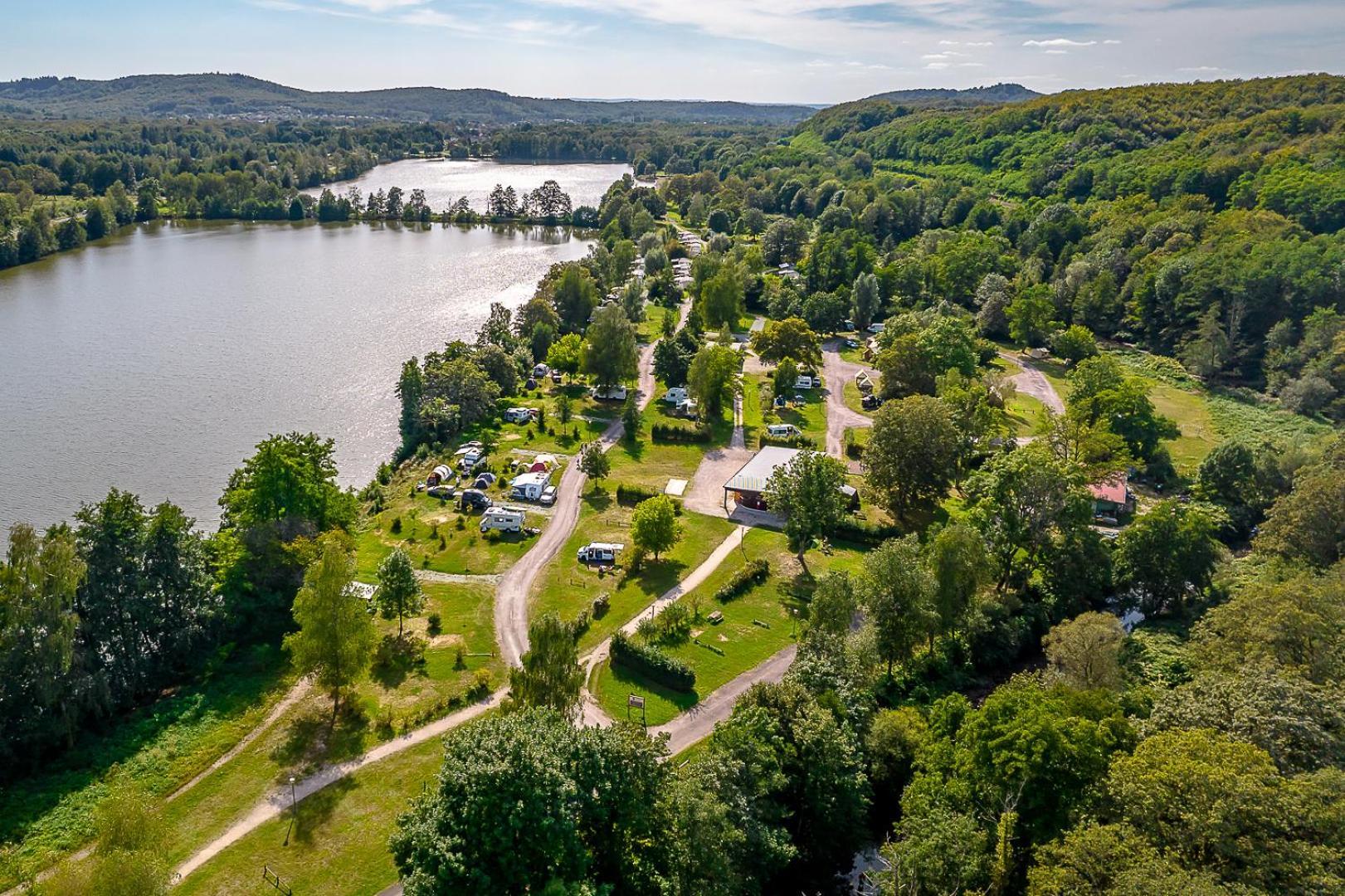 Camping Les Ballastieres - Vosges Du Sud Champagney Dış mekan fotoğraf