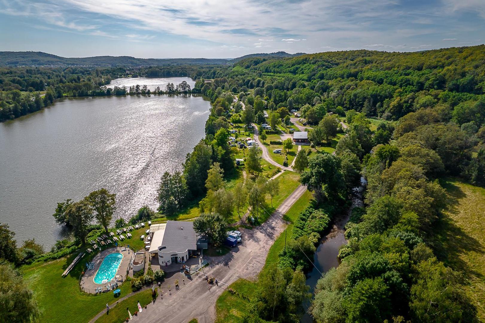 Camping Les Ballastieres - Vosges Du Sud Champagney Dış mekan fotoğraf