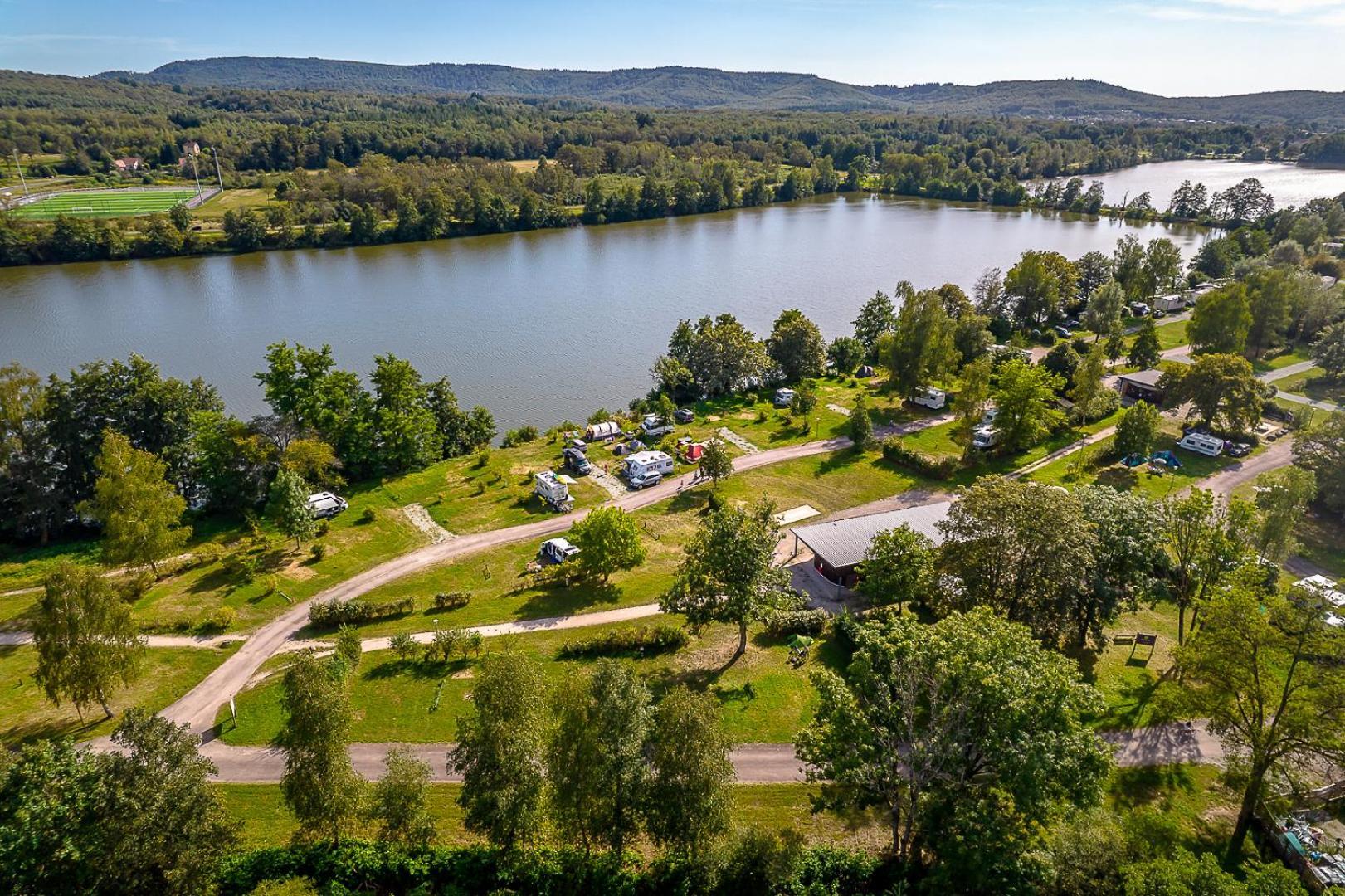 Camping Les Ballastieres - Vosges Du Sud Champagney Dış mekan fotoğraf