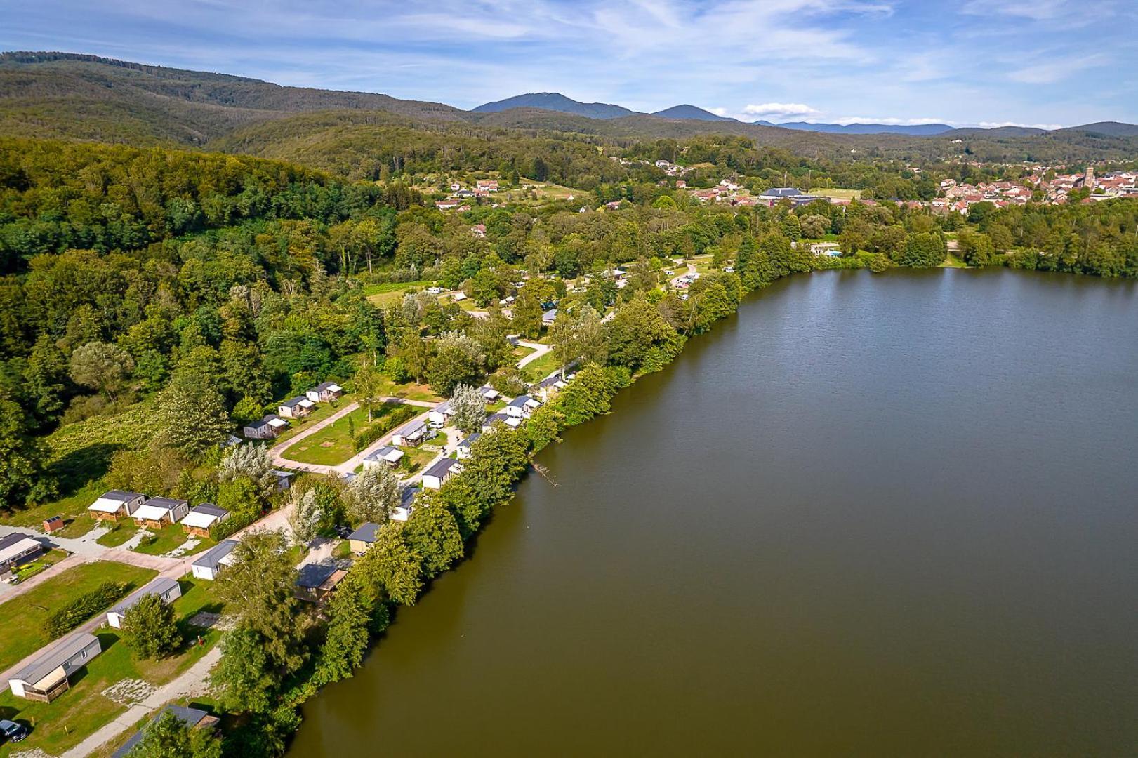 Camping Les Ballastieres - Vosges Du Sud Champagney Dış mekan fotoğraf
