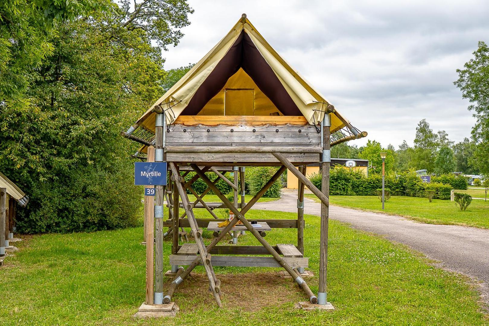 Camping Les Ballastieres - Vosges Du Sud Champagney Dış mekan fotoğraf